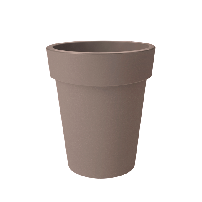 green basics top planter high 35cm taupe
